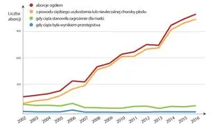 Ile w Polsce dokonuje się zgodnych z prawem aborcji