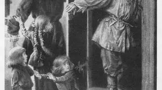Ilustracja do "Dziadów" Adama Mickiewicza autorstwa Czesława Jankowskiego, 1896 rok
