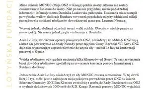 Informacja nadesłana przez Pallotynów