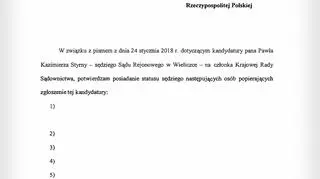 Informacja publiczna według Ministerstwa Sprawiedliwości str. 1