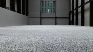 Instalacja Sunflower Seeds to 150 ton ziarenek słonecznika z porcelany (fot. Tate Modern)
