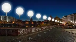 Instalacja świetlna "LICHTGRENZE"