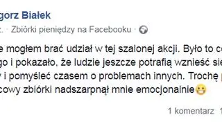 Internauci cieszą się, że mogli wziąć udział w akcji