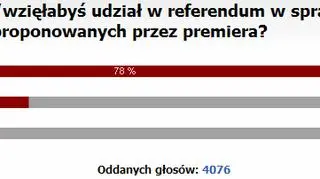 Internauci deklarują udział w referendum