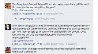 Internauci gratulują Markowi i Priscilli