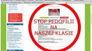 Internauci rozpoczęli walkę z przejawami pedfilii na Naszej-Klasie