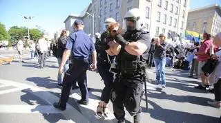 Interwencja policji wobec Anny z 6 maja 2018 roku w Katowicach