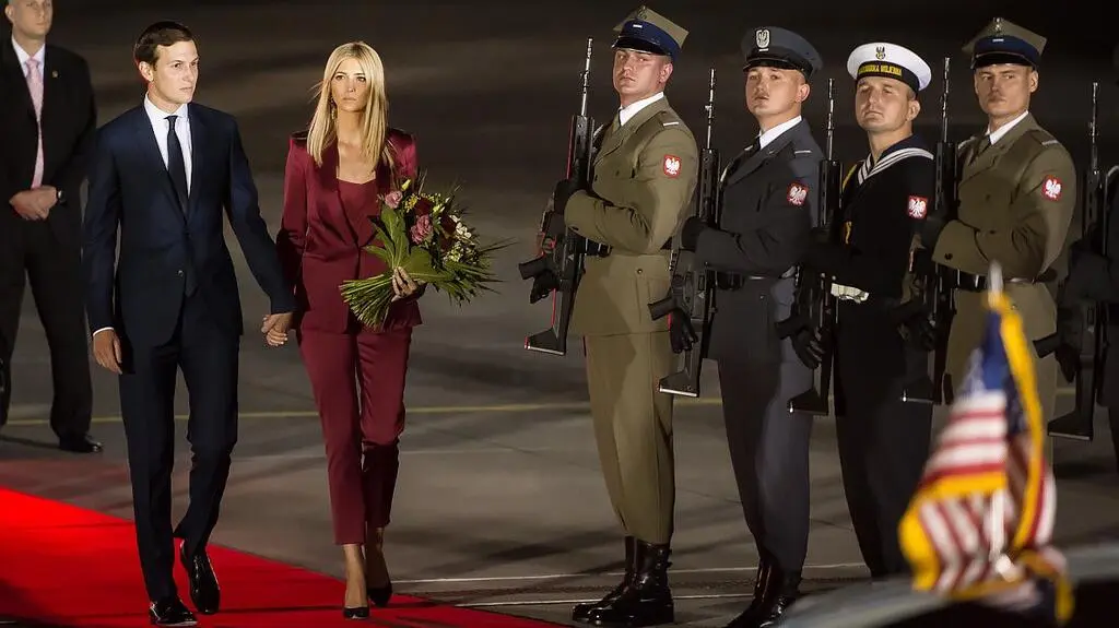 Ivanka Trump i mąż Jared Kushner