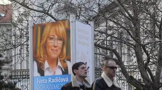 Iveta Radiczova jest główną konkurentką Gaszparovicza (EPA)