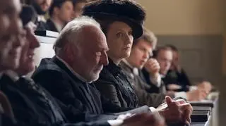 Izabela Kuna jako Bronisława Skłodowska w "Marii Curie"