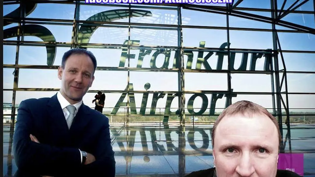 Jacek Kurski i Janusz Protasiewicz 