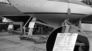 Jacht Micron na targach w 1962 r