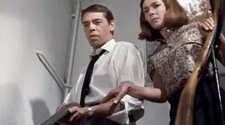 Jacques Brel i Emmanuelle Riva w "Les Risques du métier" (1967 rok)