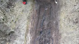 Jak mówi Czabański, znalezione groby są grobami lazaretowymi