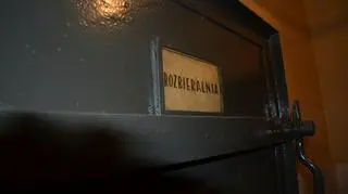 Jak napis wskazuje, tu można było się rozebrać