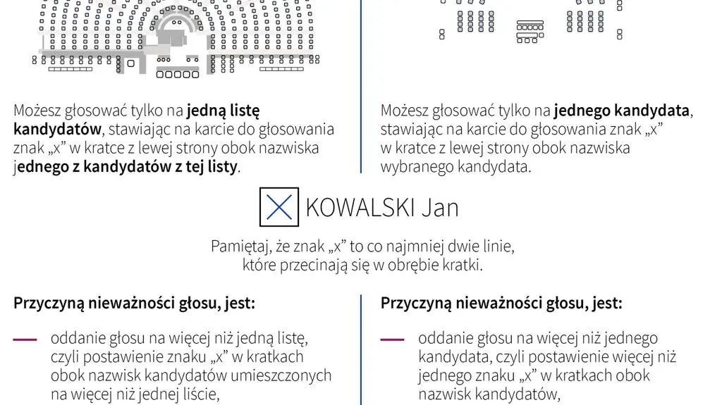 Jak oddać ważny głos?