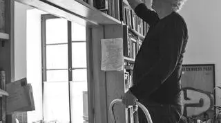 Janusz Głowacki na zdjęciach Czesława Czaplińskiego