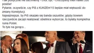 Janusz Korwin-Mikke skomentował sondażowe wyniki wyborów