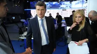 Janusz Palikot, Monika Olejnik 