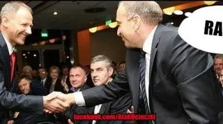 Janusz Protasiewicz i Grzegorz Schetyna 