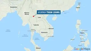 Jaskinia Tham Luang w Tajlandii