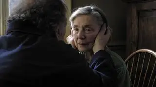 Jean-Louis Trintignant i Emmanuelle Riva w filmie "Miłość"