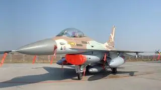 Jeden z F-16A biorących udział w ataku na Osirak (Fot. Wikipedia)
