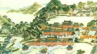 Jeden z historycznych widoków na Yuanmingyuan