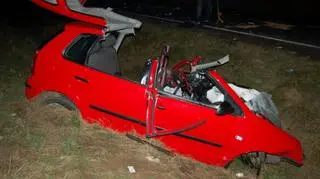 Jeden z kierowców  zmarł w szpitalu