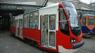 Jeden z modernizowanych przez firmę tramwajów