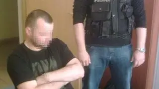 Jeden z zatrzymanych