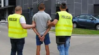 Jeden z zatrzymanych sprawców pobicia 