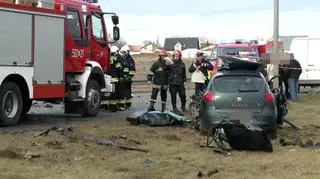 Jedna osoba zginęła w wypadku 