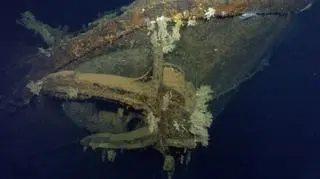 Jedna z dwóch kotwic Musashi ważących po 15 ton