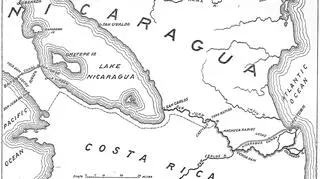 Jedna z propozycji tras, 1902 r. 