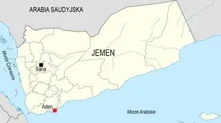 Jemen leży na południu Półwyspu Arabskiego