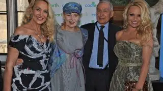 Jerry Hall, Vivienne Westwood, Frank Field i Pamela Anderson