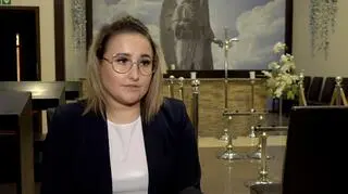 Justyna pracuje od dwóch lat; wcześniej widziała się w kryminalistyce