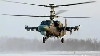 Ka-52 Aligator to bojowy śmigłowiec rosyjskiej produkcji