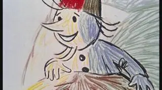 kadr z filmu "Wiosenne przygody krasnala", reż