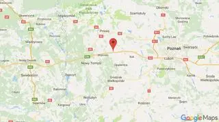 Karambol na A2 między węzłem Buk a węzłem Nowy Tomyśl