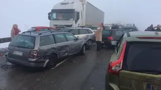Karambol na Dolnym Śląsku