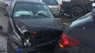 Karambol na Dolnym Śląsku