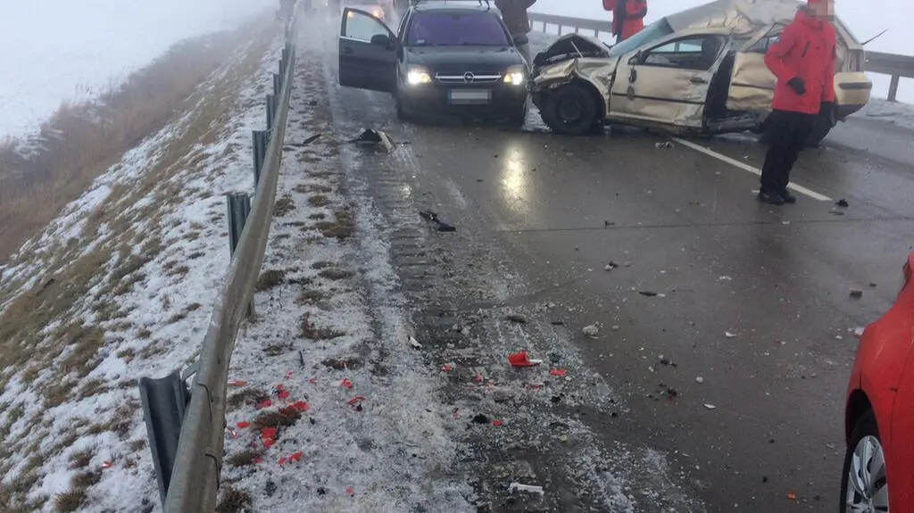 Karambol na Dolnym Śląsku