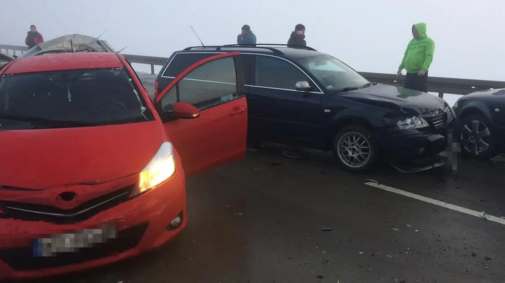Karambol na Dolnym Śląsku