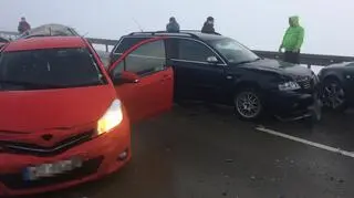 Karambol na Dolnym Śląsku