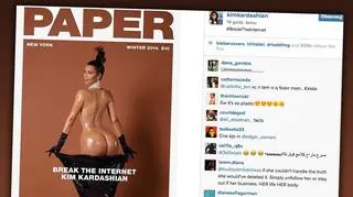 Kardashian na okładce "Paper"
