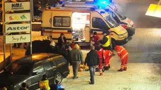 Karetka na miejscu zdarzenia (www.24opole.pl)