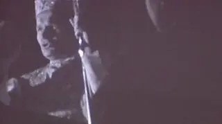 Karol Wojtyła podczas jubileuszu 1000-lecia chrztu Polski (kadr z filmu)