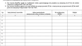 Karta do zbierania podpisów pod referendum (sld